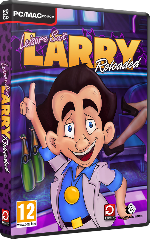 Leisure Suit Larry Reloaded box art